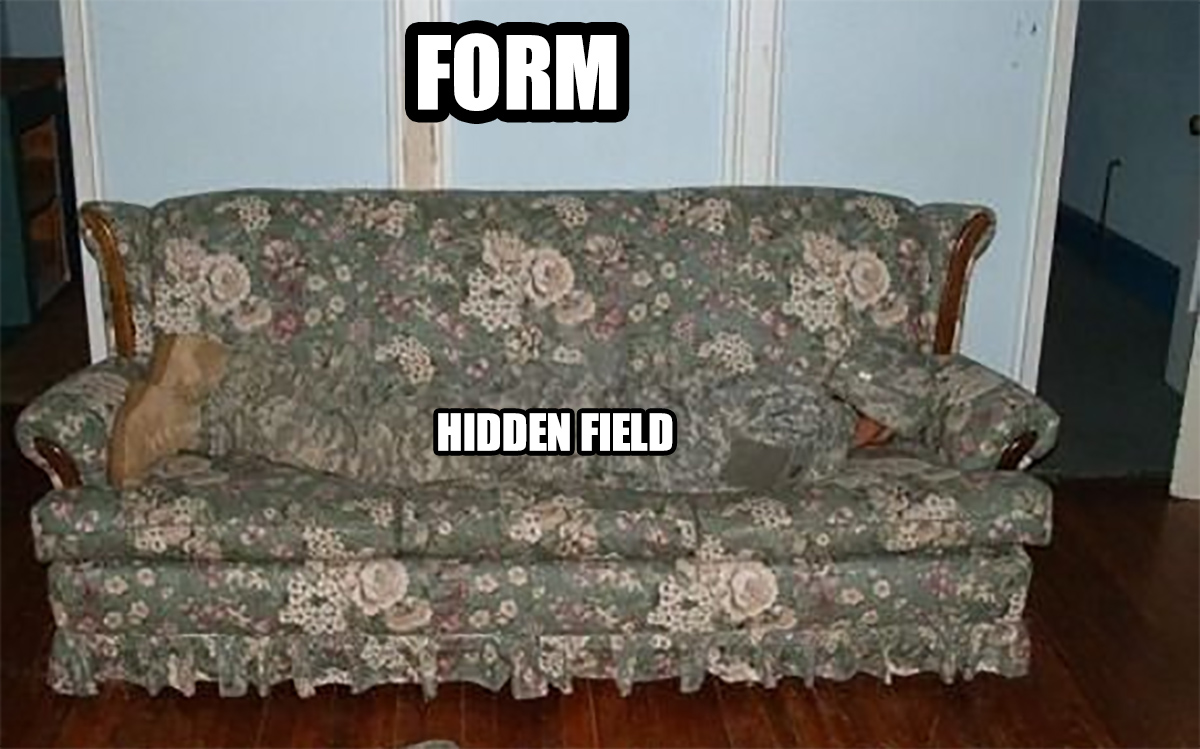 Camo - hidden field