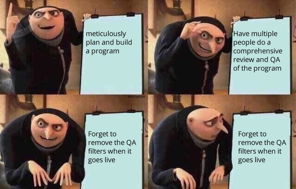 Gru - qa filters