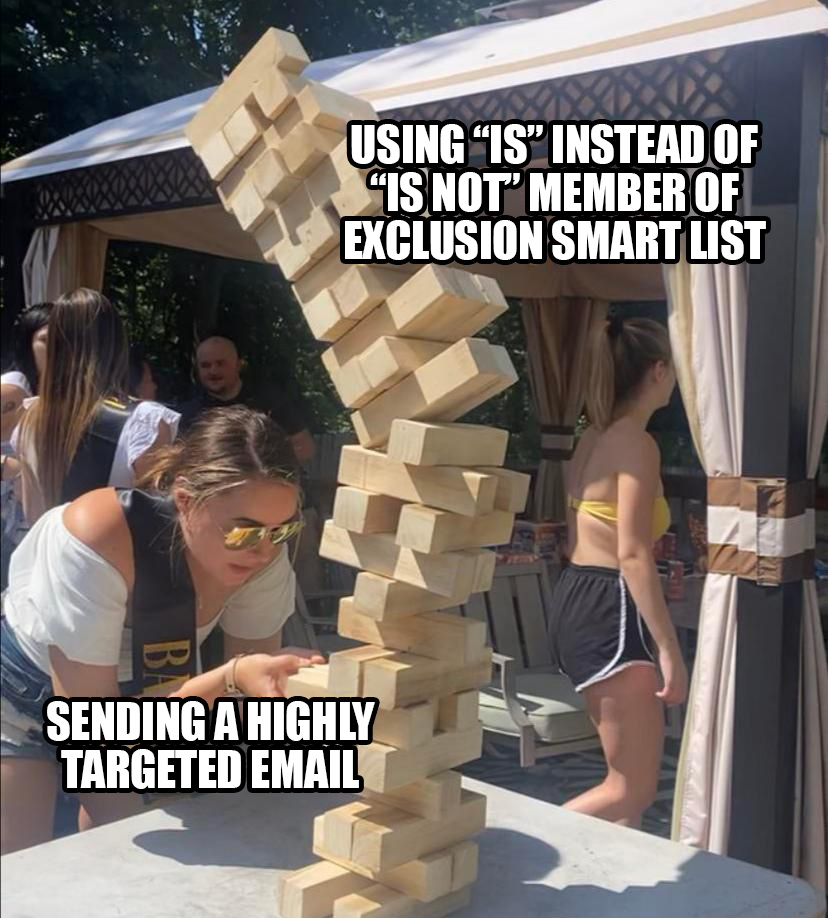 Jenga Collapse - exclusion list