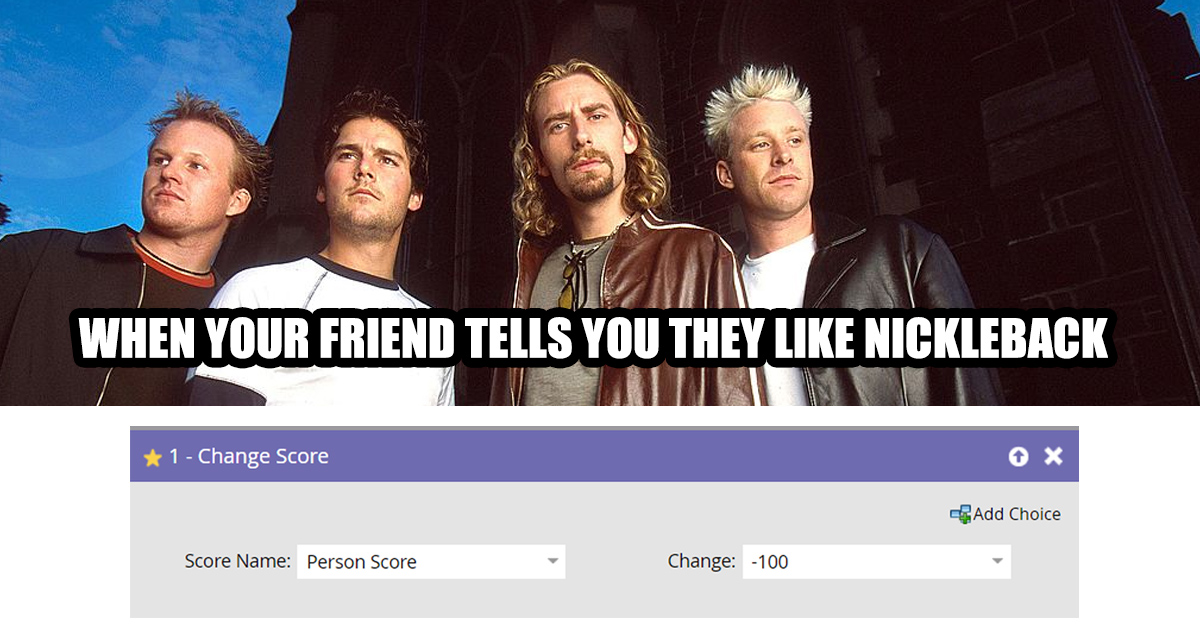 Nickelback - person score