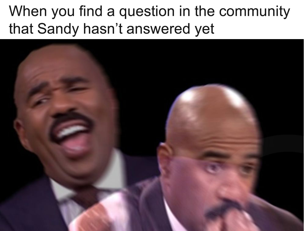 Steve Harvey Laughing - sandy