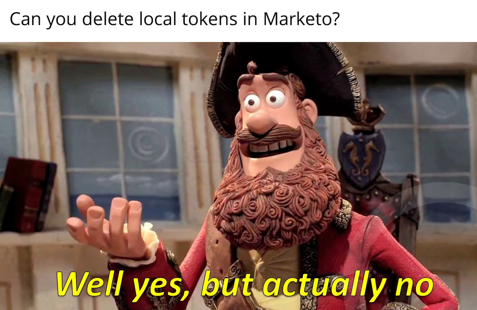 Well Yes But Actually No - delete tokens