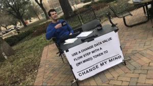 Change My Mind meme template - Use a change data value flow step with a my.mind token