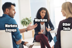 Counseling meme template - marketo and workato